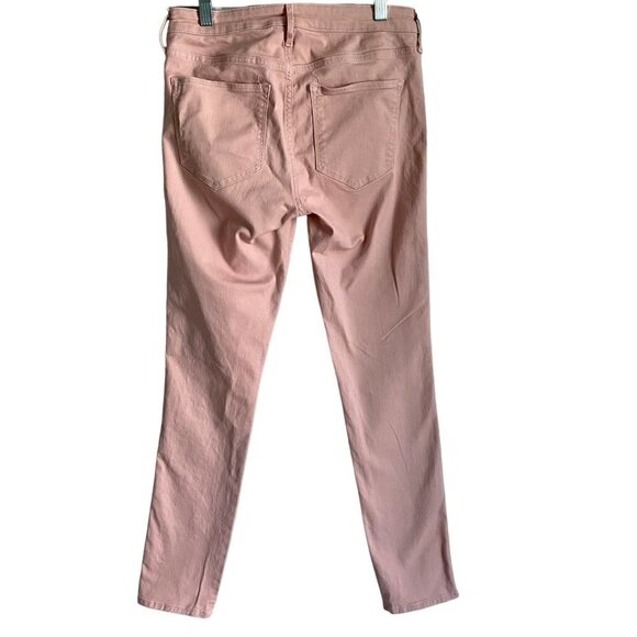 H&M Skinny Ankle Jeans Light Pink Women's Size 28 - Picture 2 of 8